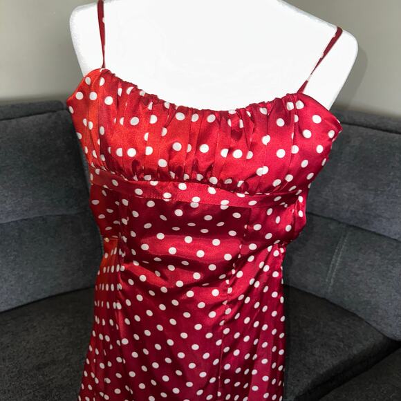 Ruby rox red polkadot dress - Picture 2 of 7